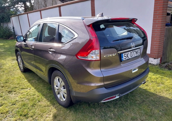 Honda CR-V cena 58500 przebieg: 123000, rok produkcji 2014 z Katowice małe 67